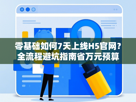 零基础如何7天上线H5官网？全流程避坑指南省万元预算-第1张图片