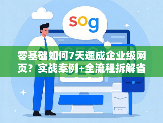 零基础如何7天速成企业级网页？实战案例+全流程拆解省3个月