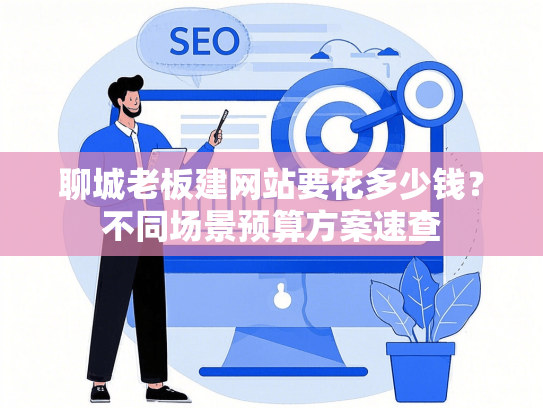 聊城老板建网站要花多少钱？不同场景预算方案速查