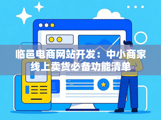 临邑电商网站开发：中小商家线上卖货必备功能清单