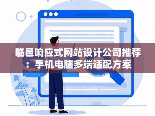 临邑响应式网站设计公司推荐：手机电脑多端适配方案