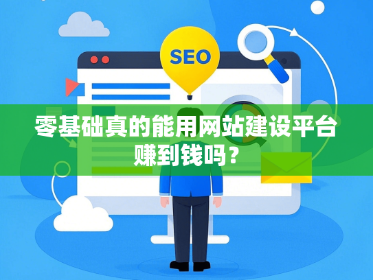 零基础真的能用网站建设平台赚到钱吗？