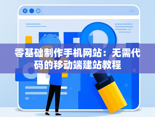 零基础制作手机网站：无需代码的移动端建站教程