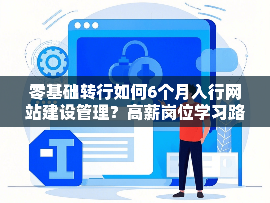 零基础转行如何6个月入行网站建设管理？高薪岗位学习路线揭秘