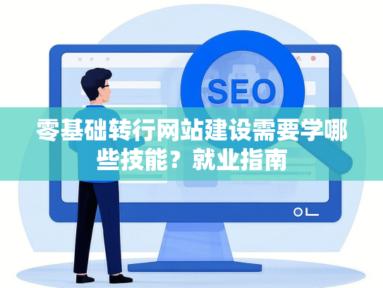 零基础转行网站建设需要学哪些技能？就业指南