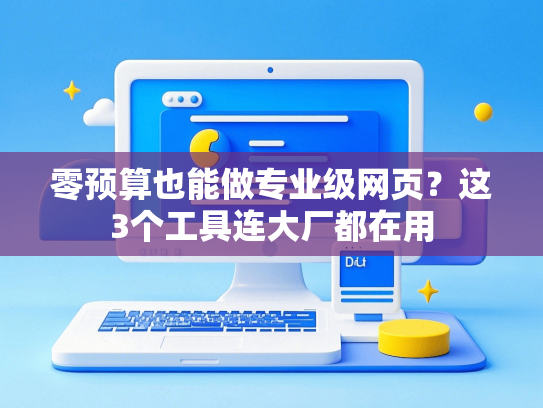 零预算也能做专业级网页？这3个工具连大厂都在用