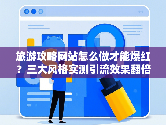 旅游攻略网站怎么做才能爆红？三大风格实测引流效果翻倍-第1张图片