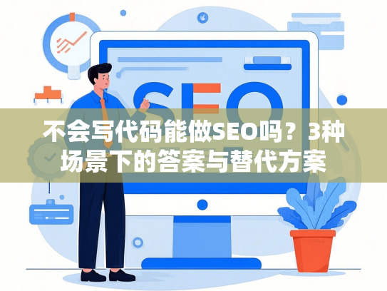 不会写代码能做SEO吗？3种场景下的答案与替代方案