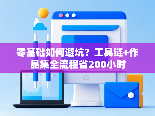 零基础如何避坑？工具链+作品集全流程省200小时