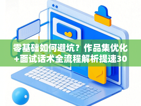 零基础如何避坑？作品集优化+面试话术全流程解析提速30天