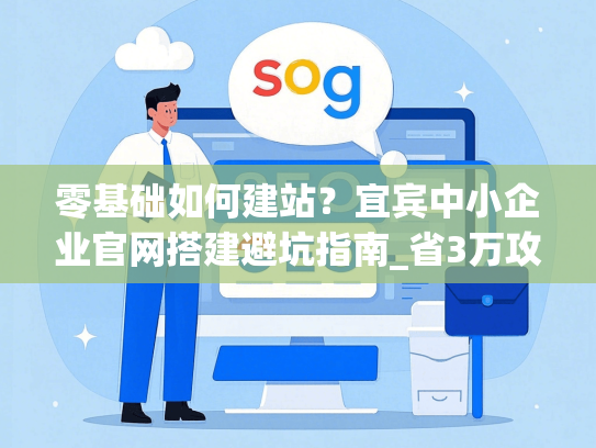 零基础如何建站？宜宾中小企业官网搭建避坑指南_省3万攻略