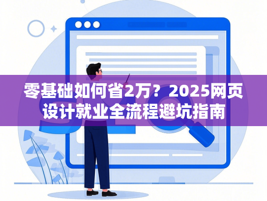 零基础如何省2万？2025网页设计就业全流程避坑指南