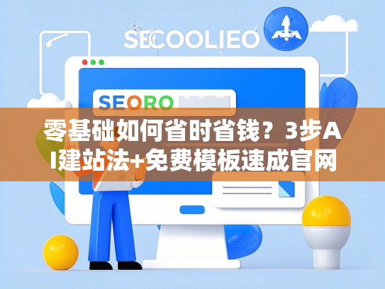 零基础如何省时省钱？3步AI建站法+免费模板速成官网
