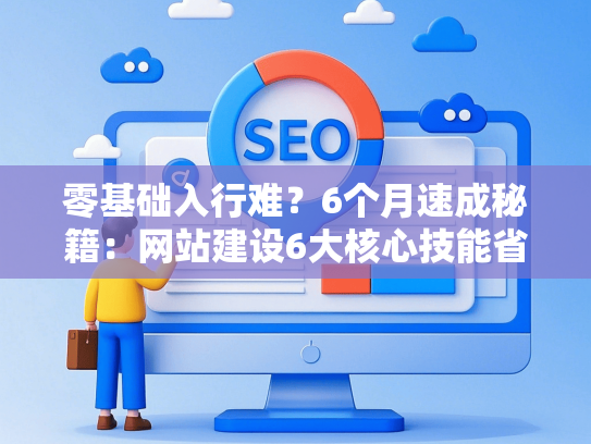 零基础入行难？6个月速成秘籍：网站建设6大核心技能省2万学费