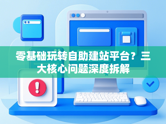 零基础玩转自助建站平台？三大核心问题深度拆解