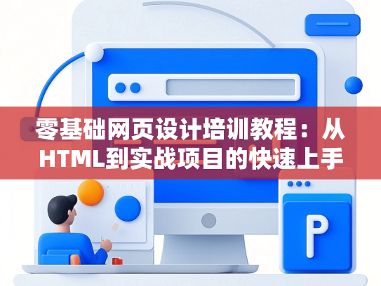 零基础网页设计培训教程：从HTML到实战项目的快速上手指南