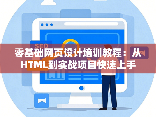 零基础网页设计培训教程：从HTML到实战项目快速上手