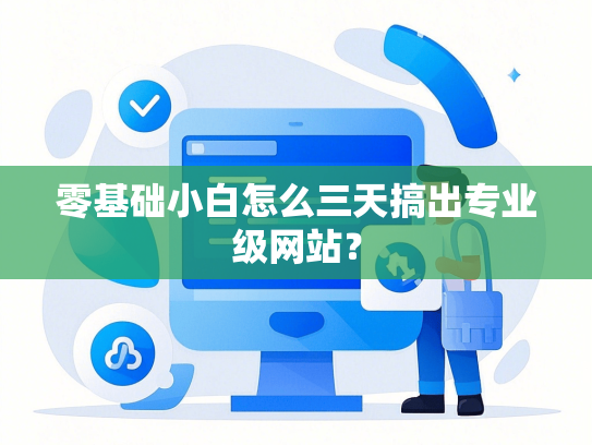 零基础小白怎么三天搞出专业级网站？