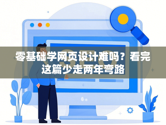 零基础学网页设计难吗？看完这篇少走两年弯路