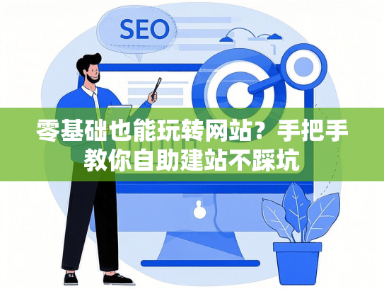 零基础也能玩转网站？手把手教你自助建站不踩坑