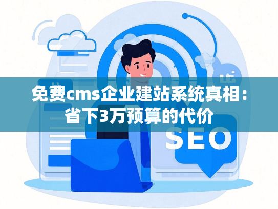 免费cms企业建站系统真相：省下3万预算的代价