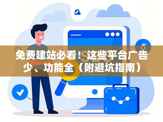 免费建站必看！这些平台广告少、功能全（附避坑指南）