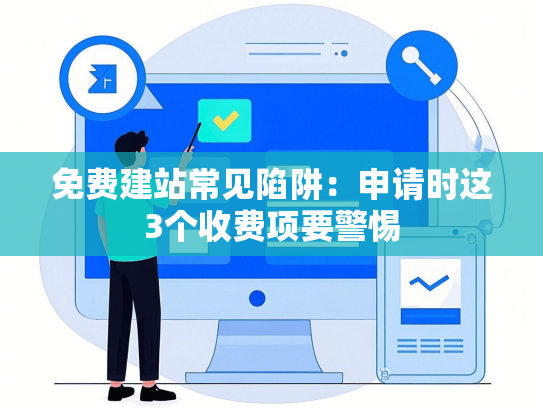 免费建站常见陷阱：申请时这3个收费项要警惕