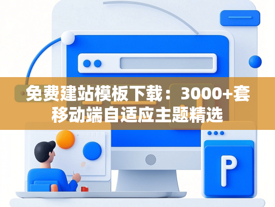 免费建站模板下载：3000+套移动端自适应主题精选