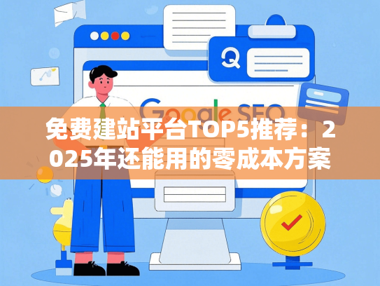 免费建站平台TOP5推荐：2025年还能用的零成本方案