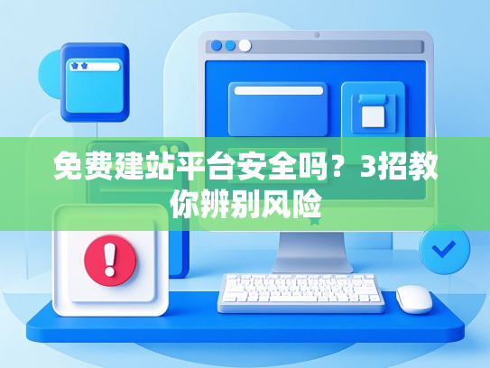 免费建站平台安全吗？3招教你辨别风险