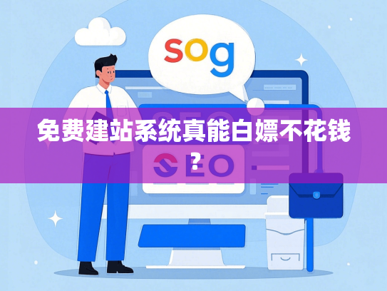 免费建站系统真能白嫖不花钱？