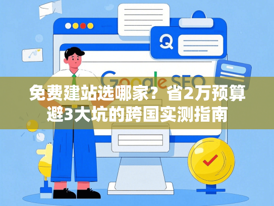 免费建站选哪家？省2万预算避3大坑的跨国实测指南