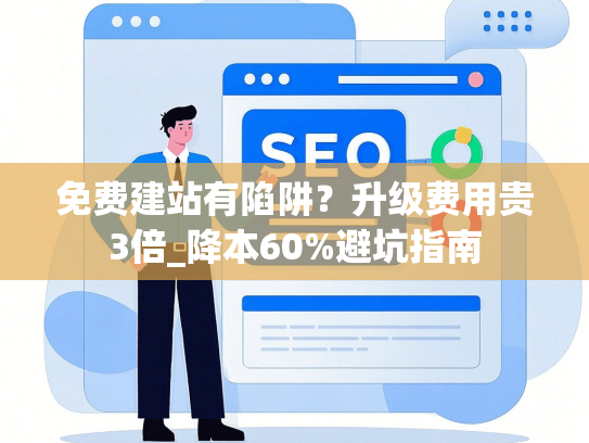 免费建站有陷阱？升级费用贵3倍_降本60%避坑指南-第1张图片