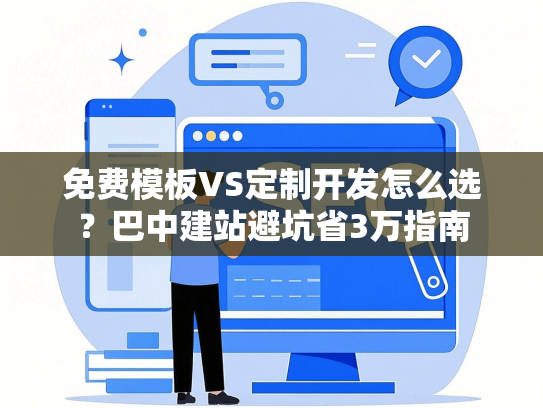 免费模板VS定制开发怎么选？巴中建站避坑省3万指南
