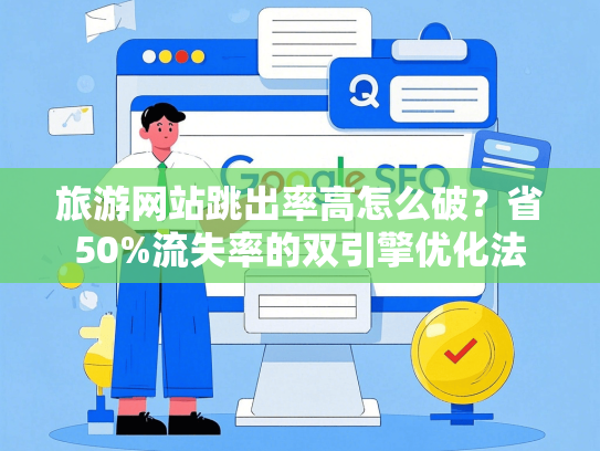 旅游网站跳出率高怎么破？省50%流失率的双引擎优化法
