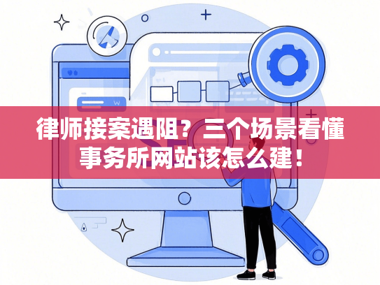 律师接案遇阻？三个场景看懂事务所网站该怎么建！