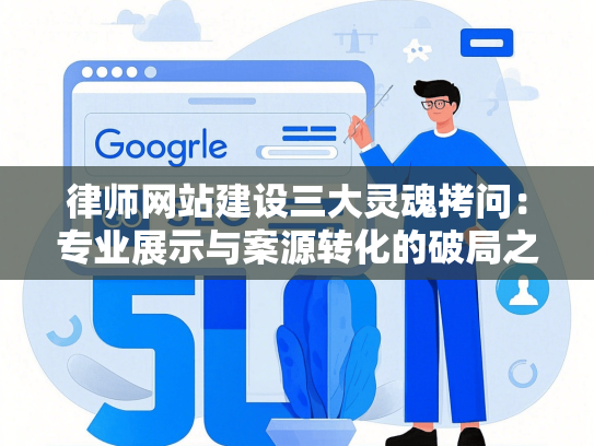 律师网站建设三大灵魂拷问：专业展示与案源转化的破局之道