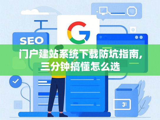 门户建站系统下载防坑指南,三分钟搞懂怎么选