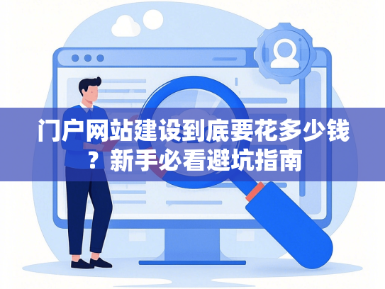 门户网站建设到底要花多少钱？新手必看避坑指南-第1张图片