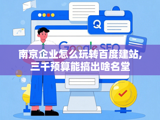 南京企业怎么玩转百度建站,三千预算能搞出啥名堂