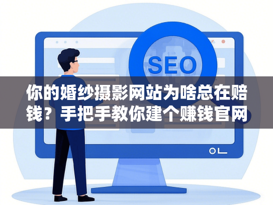 你的婚纱摄影网站为啥总在赔钱？手把手教你建个赚钱官网