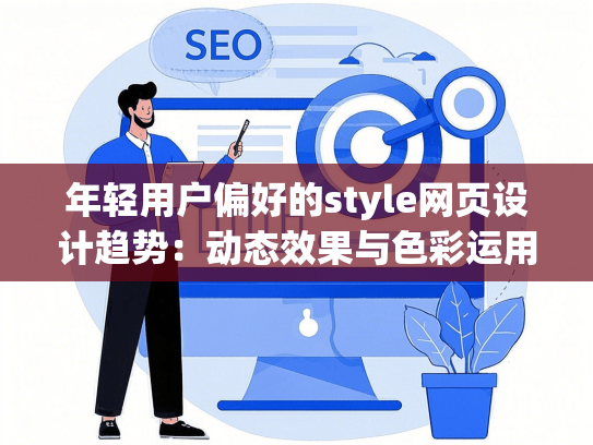 年轻用户偏好的style网页设计趋势：动态效果与色彩运用