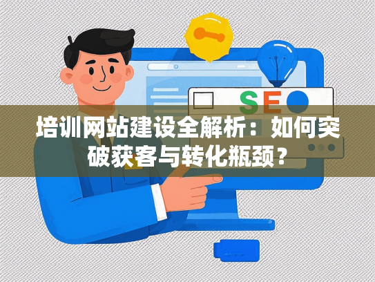 培训网站建设全解析：如何突破获客与转化瓶颈？