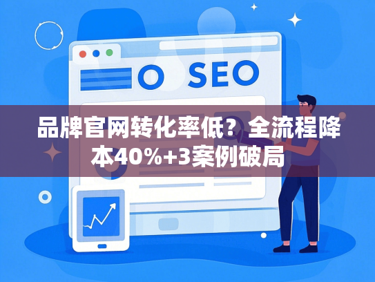 品牌官网转化率低？全流程降本40%+3案例破局
