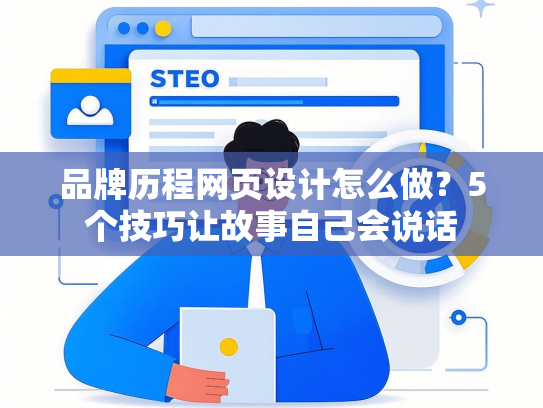 品牌历程网页设计怎么做？5个技巧让故事自己会说话