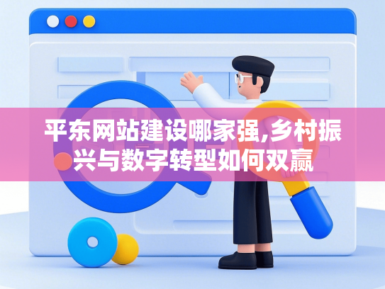 平东网站建设哪家强,乡村振兴与数字转型如何双赢