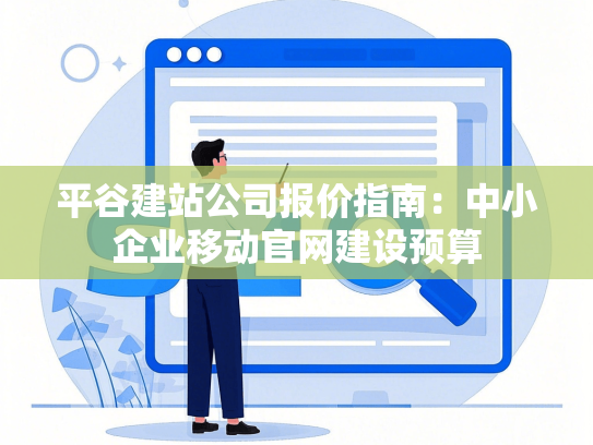 平谷建站公司报价指南：中小企业移动官网建设预算