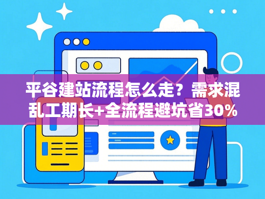 平谷建站流程怎么走？需求混乱工期长+全流程避坑省30%成本
