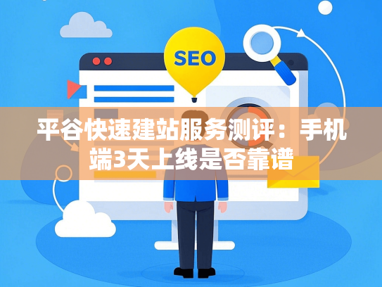 平谷快速建站服务测评：手机端3天上线是否靠谱