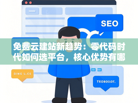 免费云建站新趋势：零代码时代如何选平台，核心优势有哪些？